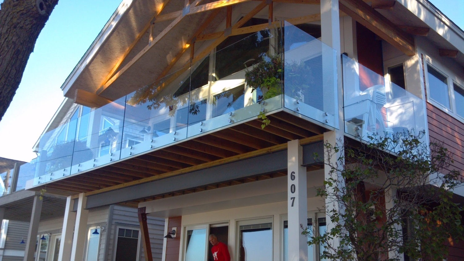 Glass Handrail Stair rail