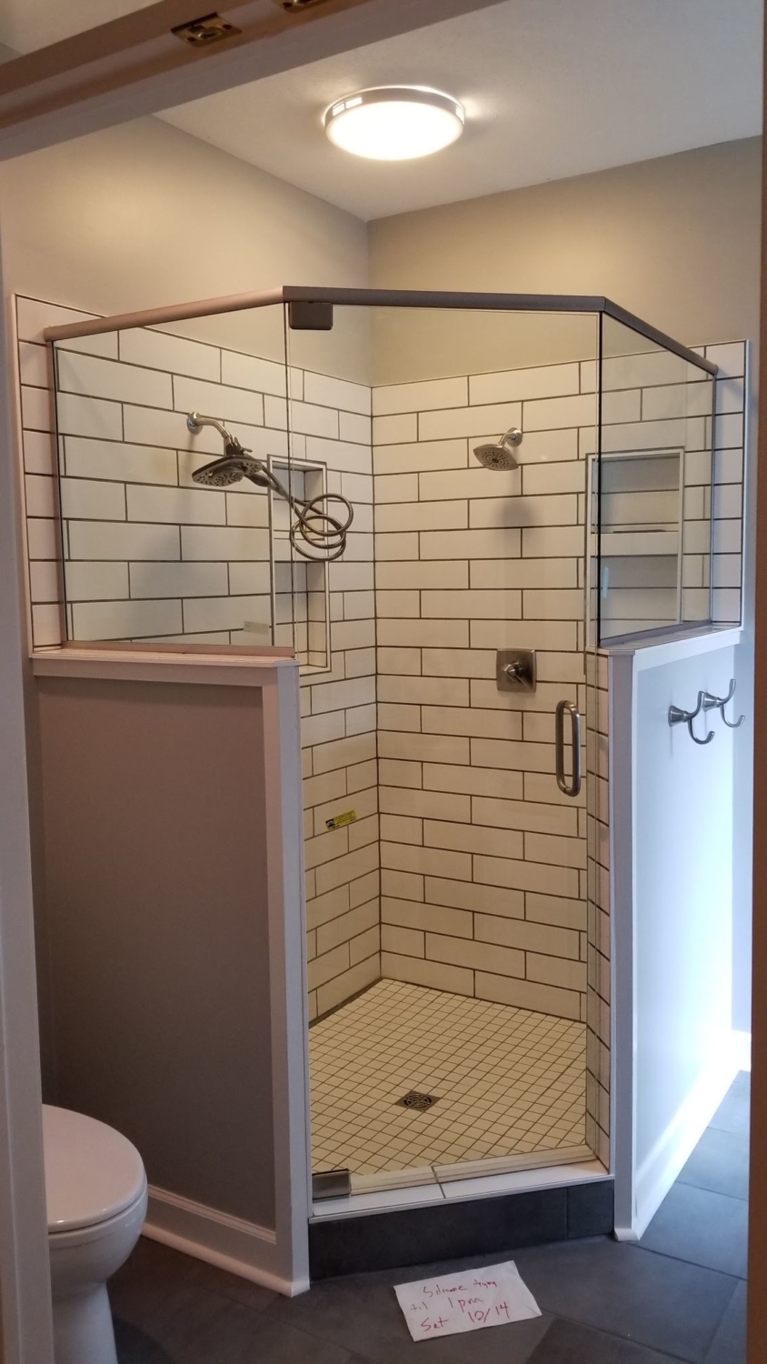 Studio G | Closets & Glass Custom Euro shower door