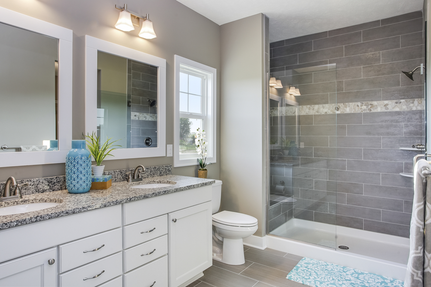 Bathroom Mirror Custom Euro shower door