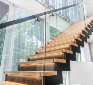 Glass Handrail Stair rail