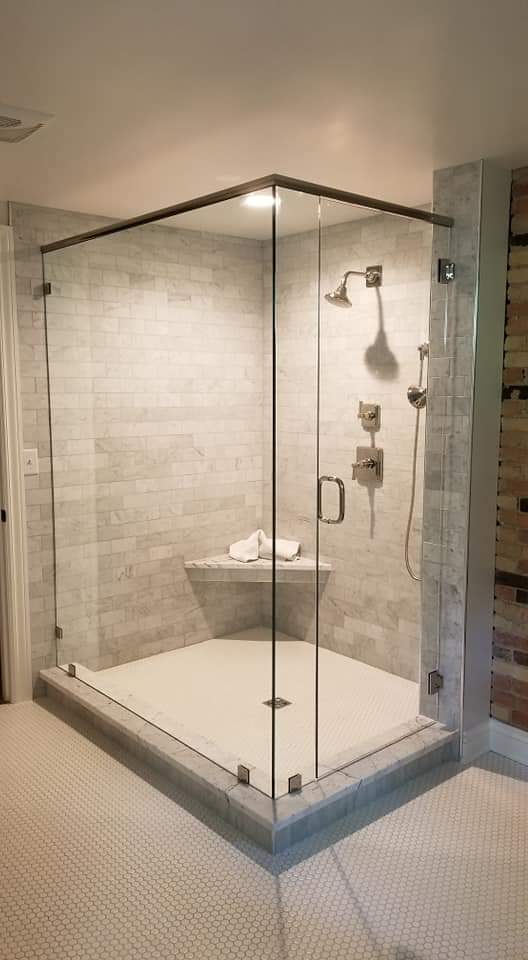 Custom Euro shower door