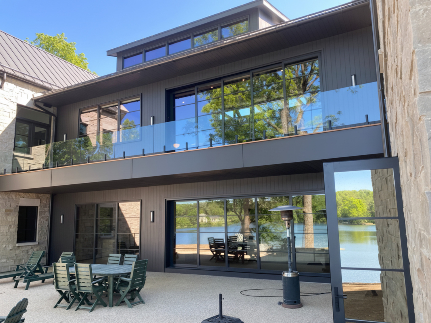 Custom Glass Handrail