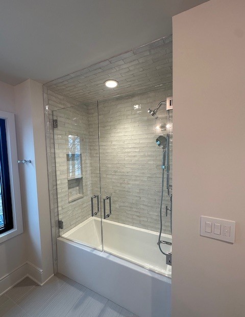 Custom Euro shower door