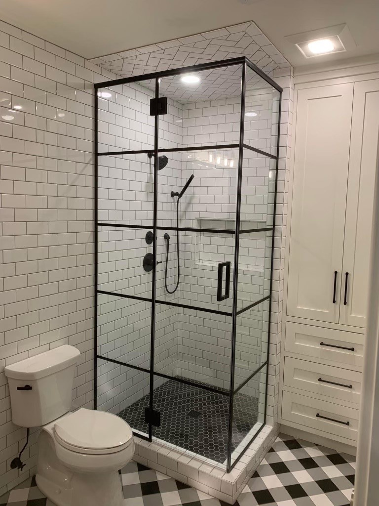 Custom Euro shower door