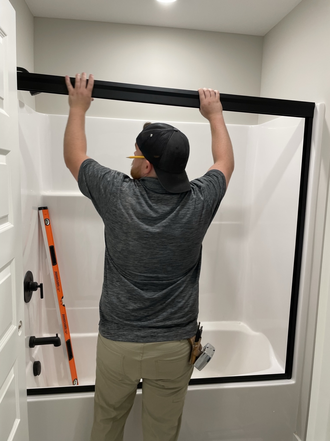 Shower Slider Installation