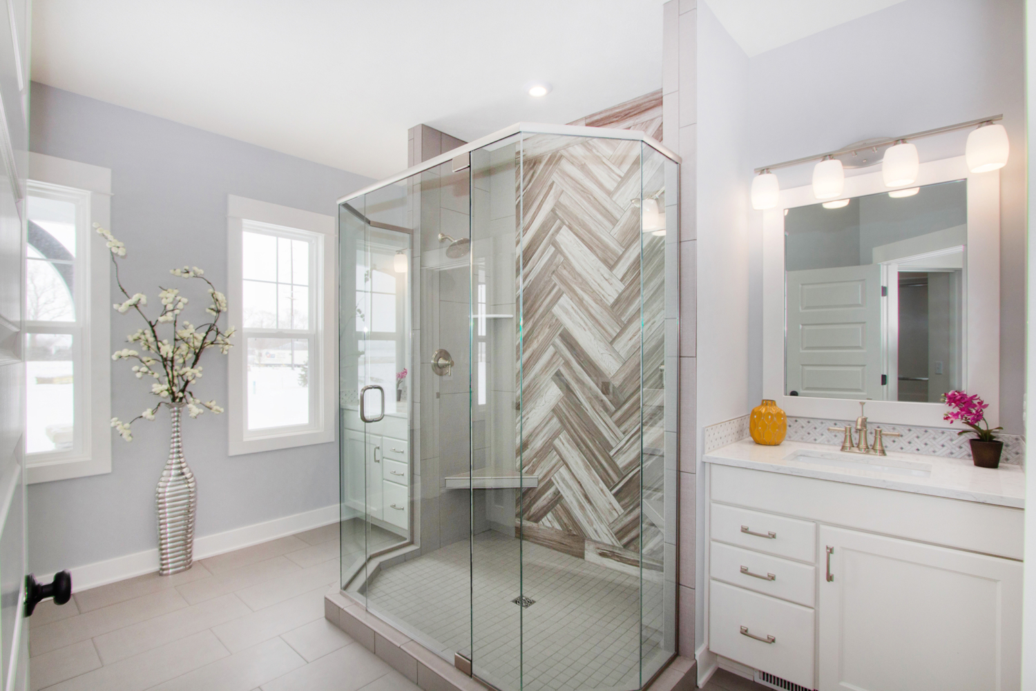 Custom Euro shower door