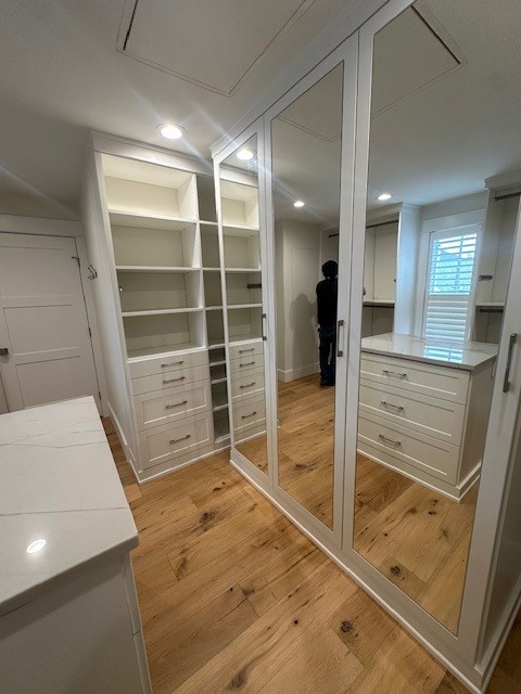 Custom Melamine Closet Laundry Room