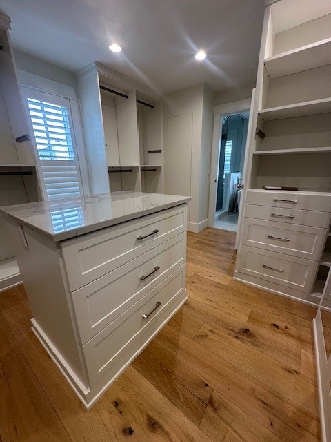 Custom Melamine Closet Laundry room