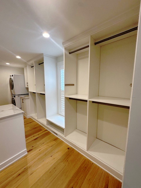 Luxury Melamine Laundry Room Washer Dryer shelves long hang short hang folding island