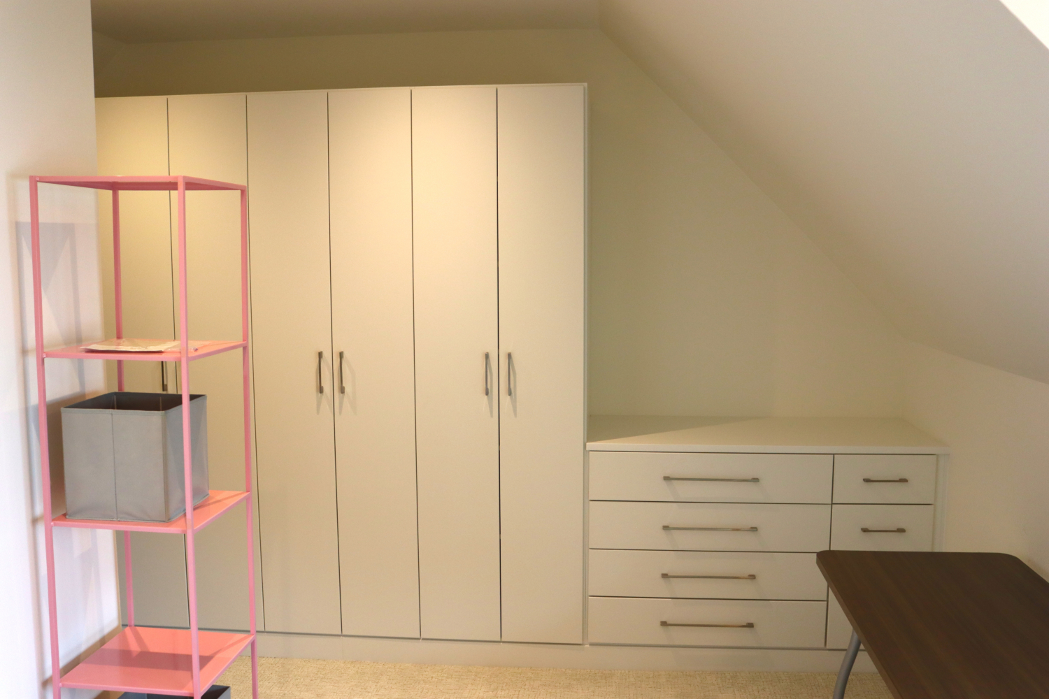 Luxury High end Melamine storage Craft room drawers closets