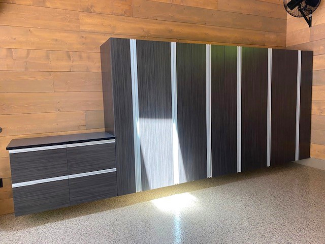 Luxury High End Garage Cabinets Storage Drawers Clostets